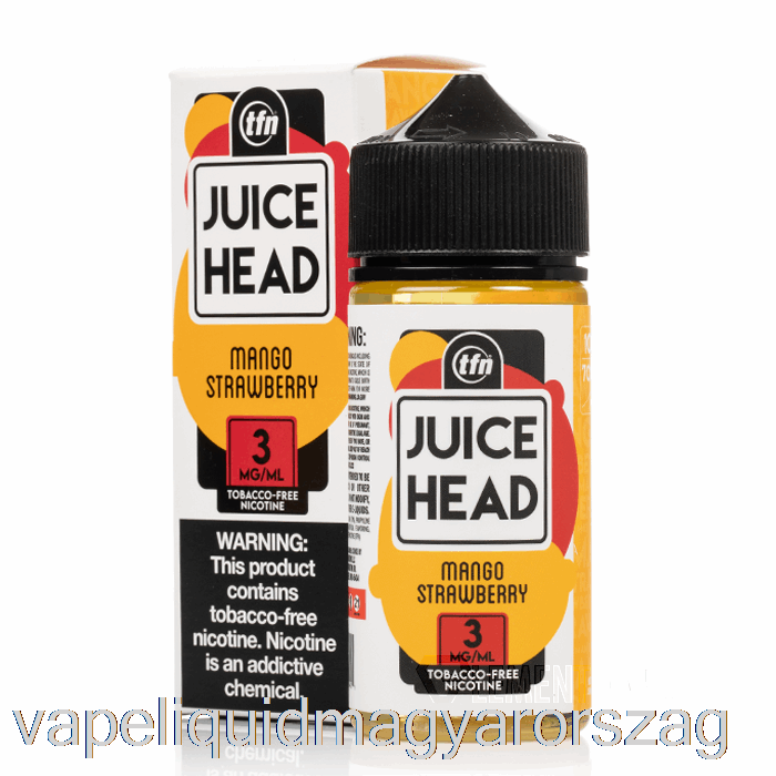 Mangó Eper - Lé Fej - 100ml 6mg Vape Toll